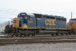 CSX 8454 hanging on to YN2